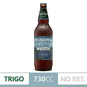 El Abastecedor Patagonia weisse cerveza x740cc oferta