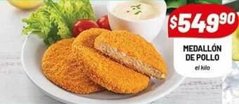 Almacor Medallón de pollo el kilo oferta