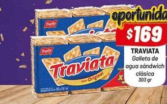Almacor Traviata galleta de agua sándwich clásica oferta