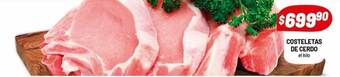 Almacor Costeletas de cerdo el kilo oferta