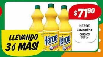 Almacor Heroe lavandina clásica 1000 cc oferta