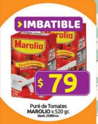 Cordiez Puré de tomates marolio oferta