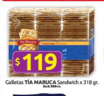 Cordiez Galletas tia maruca sandwich oferta