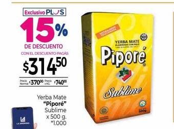 La Anonima Yerba mate oferta