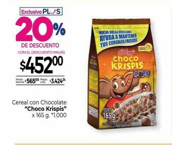 La Anonima Cereal con chocolate oferta