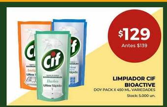 Super MAMI Limpiador cif bioactive oferta