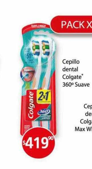 Supermercados Caracol Cepillo dental colgate 360° suave oferta