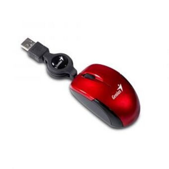Oscar Barbieri Mouse genius mini con cable retráctil ruby oferta