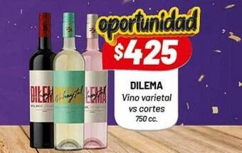 Almacor Dilema vino varietal vs cortes oferta