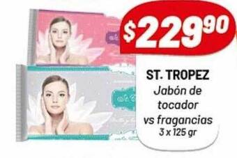Almacor St. tropez jabón de tocador vs fragancias oferta