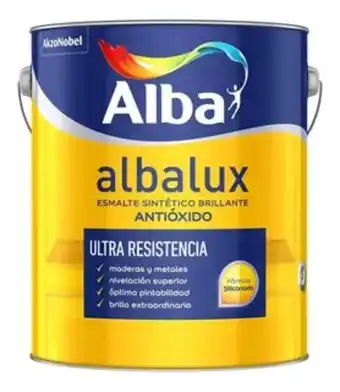 Pinturerias MM Esmalte sintetico albalux colores 4lt proteccion pintumm oferta