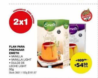 Atomo Conviene Flan para preparar emeth oferta