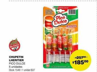 Atomo Conviene Chupetin lheritier pico dulce oferta