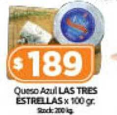 Cordiez Queso azul las tres estrellas oferta