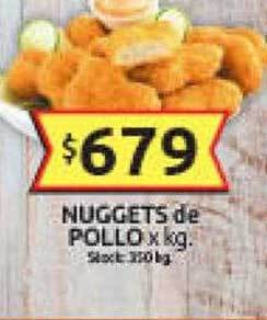 Cordiez Nuggets de pollo x kg oferta