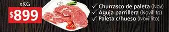 Churrasco de paleta aguja parrillera paleta c hueso