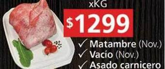 Supermercados Aiello Matambre vacio asado carnicero oferta