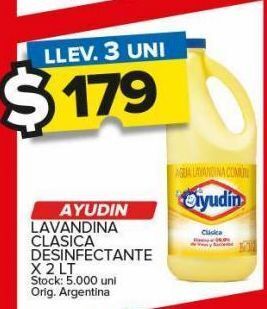 Carrefour Maxi Lavandina ayudin oferta