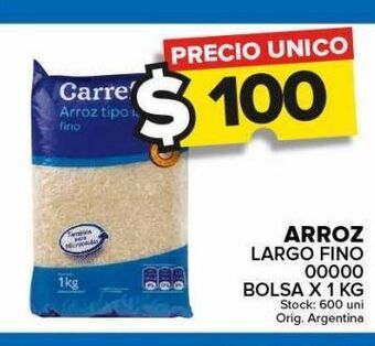 Carrefour Maxi Arroz largo fino oferta