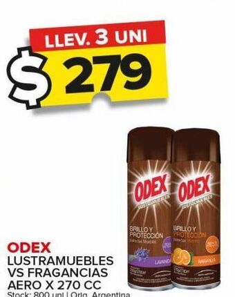 Carrefour Maxi Lustramuebles odex oferta