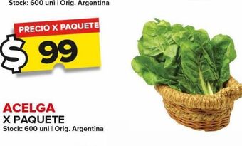 Carrefour Maxi Acelga oferta