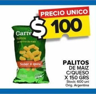 Carrefour Maxi Palitos de maiz oferta