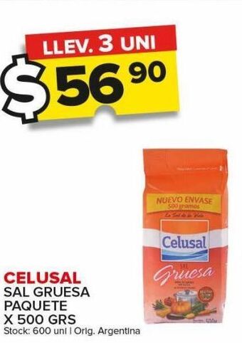 Carrefour Maxi Sal celusal oferta