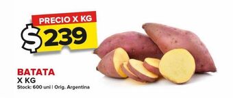 Carrefour Maxi Batata x kg oferta