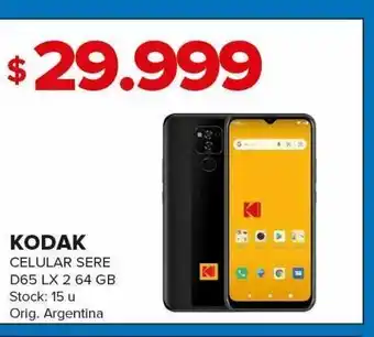 Carrefour Maxi Celular sere kodak oferta