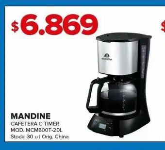 Carrefour Maxi Cafetera mandine oferta