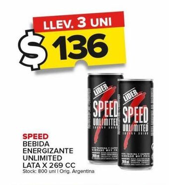 Carrefour Maxi Bebida energizante speed oferta