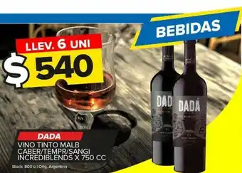 Carrefour Maxi Vino tinto dada oferta