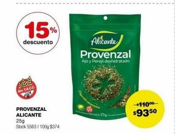 Atomo Conviene Provenzal alicante 15% descuento oferta