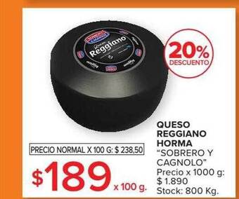 Carrefour Market Queso reggiano horma oferta