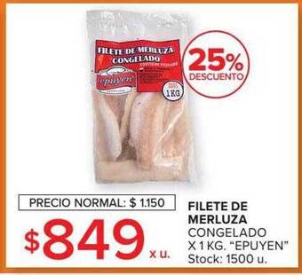Carrefour Market Filete de merluza congelado oferta