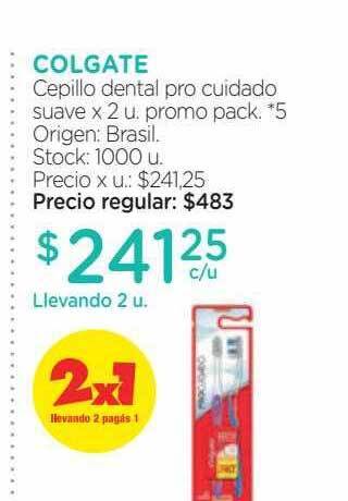 Farmacity Colgate cepillo dental pro cuidado suave oferta