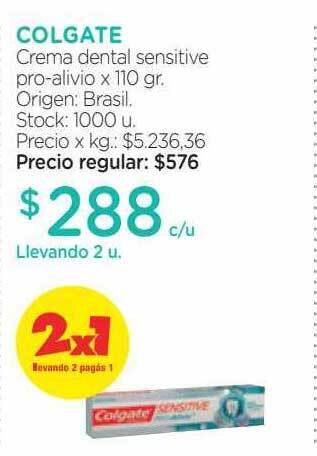 Farmacity Colgate crema dental sensitive pro-alivio oferta