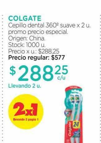 Farmacity Colgate cepillo dental 360° suave oferta