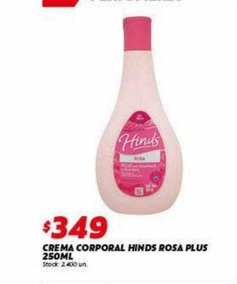 Ferniplast Crema corporal hinds rosa plus oferta
