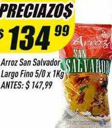 Supermercados Comodin Arroz san salvador largo fino 5-0 oferta