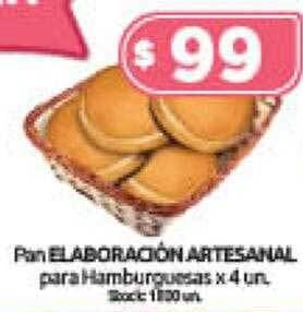 Cordiez Pan elaboración artesanal para hamburguesas oferta
