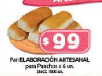 Cordiez Pan elaboración artesanal para panchos oferta