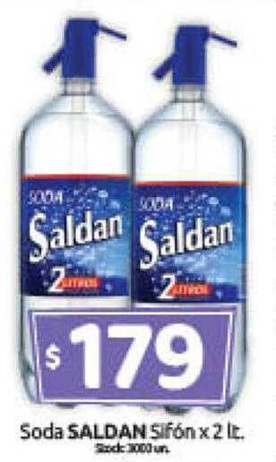 Cordiez Soda saldan sifón oferta
