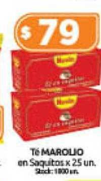 Cordiez Té marolio en saquitos oferta