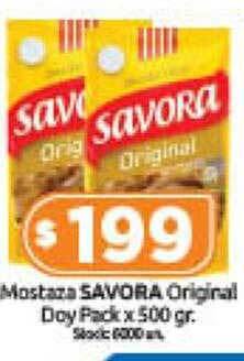Cordiez Mostaza savora original doy pack oferta
