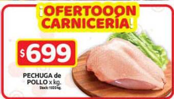 Cordiez Pechuga de pollo x kg oferta