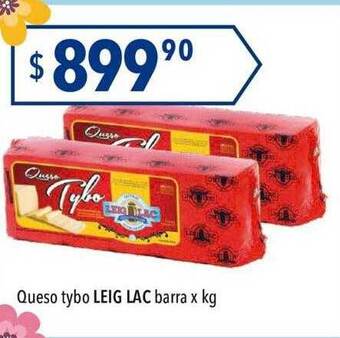 Hergo Queso tybo leig lac barra x kg oferta