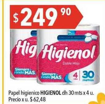Hergo Papel higienico higienol oferta