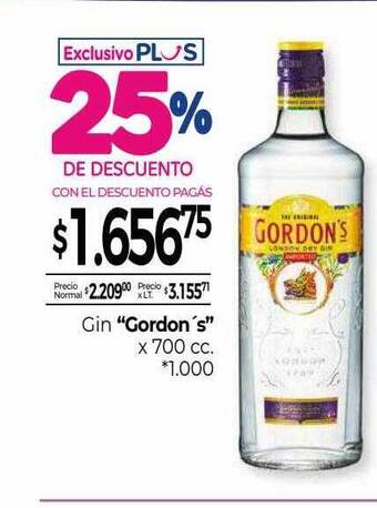 La Anonima Gin oferta