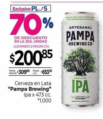 La Anonima Cerveza en lata oferta